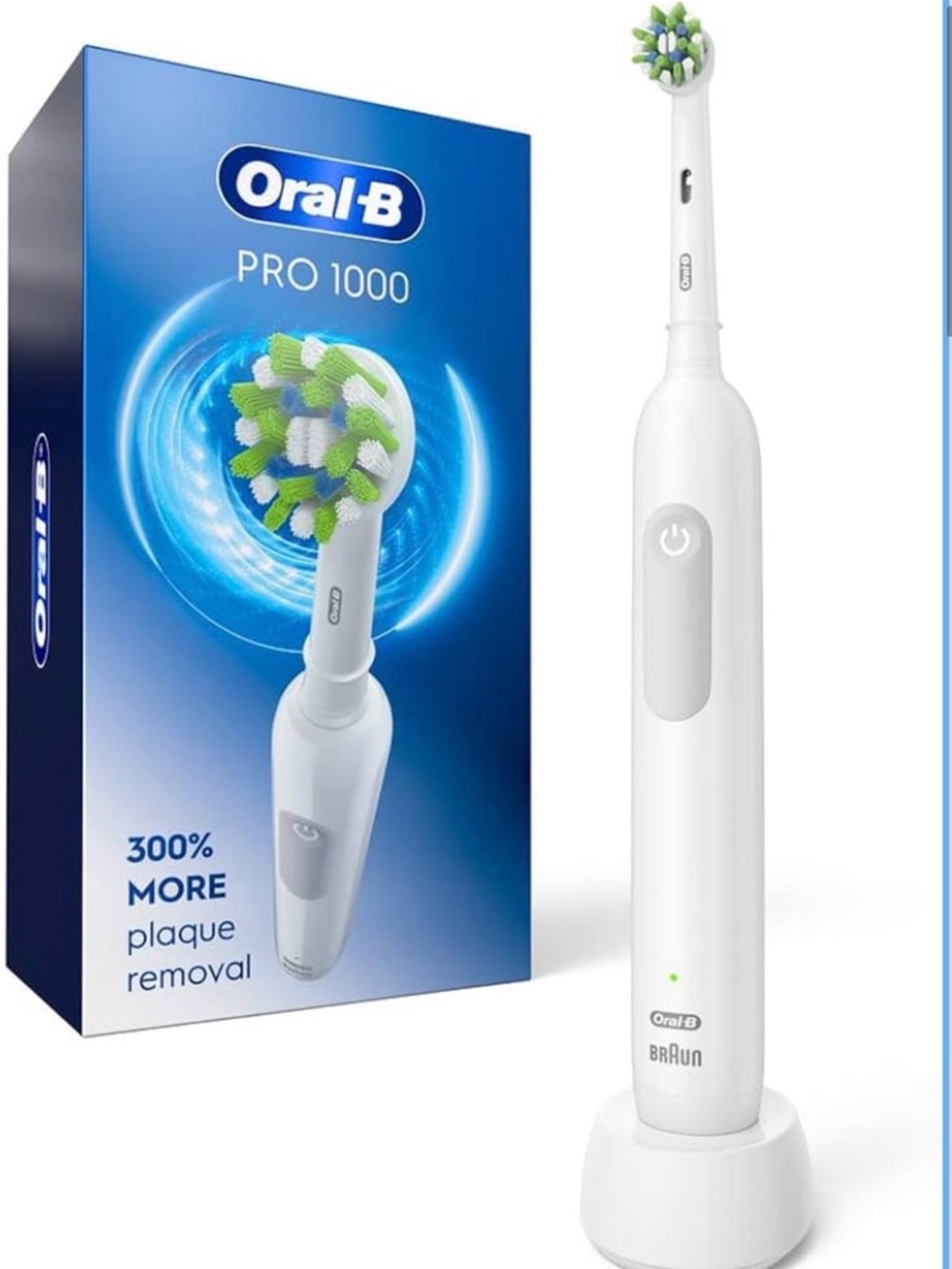 Oral-B Electric Toothbrush Handle in White